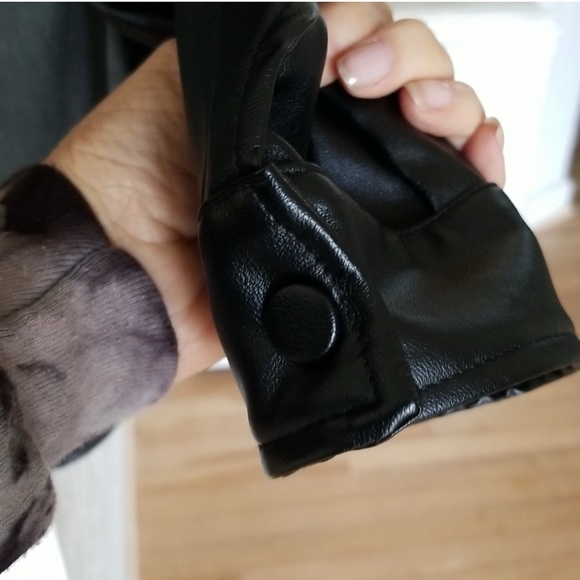 Laundry by Shelli Segal Faux Leather Jacket - Picture 5 of 5